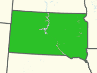 South Dakota Rectangle Fiberglass Pools