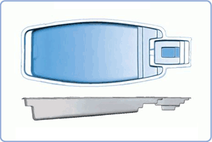 Olympus - Fiberglass Pool