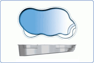 Rio - Fiberglass Pool