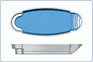 Kokomo - Fiberglass Pool