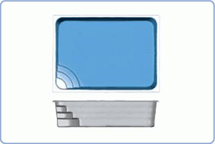 Islander - Fiberglass Pool