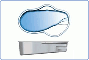 Crystal Cove - Fiberglass Pool