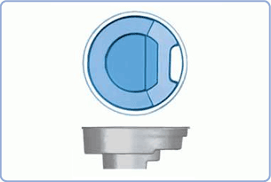 Sarasota - Fiberglass Spa