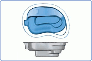 Nassau - Fiberglass Spa