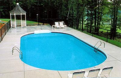 Inground Vinyl Liner Pool - Oval
