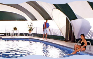 Swimming Pool Enclosure Domes