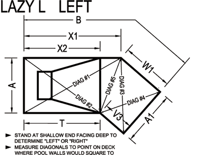 Lazy L Left Shape for Measure